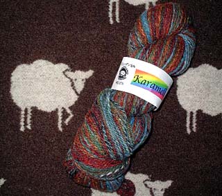 yarn dark karamell