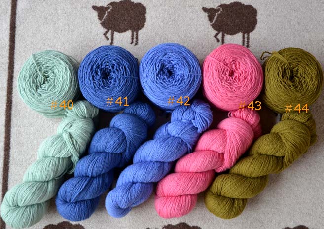 スウェーデン毛糸、オステルヨートランド羊毛紡績の毛糸